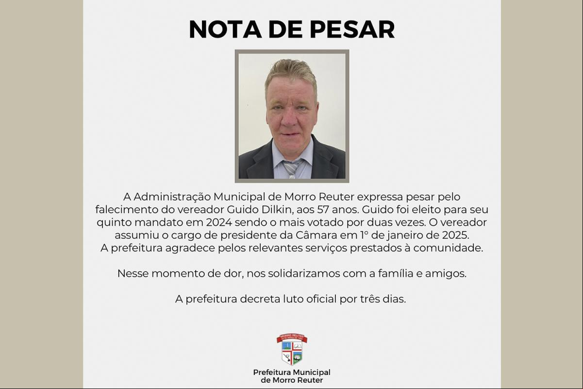 Guido Dilkin tinha 57 anos