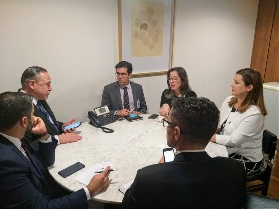 Presidente Fátima Daudt esteve em Brasília Presidente Fátima Daudt esteve em Brasília