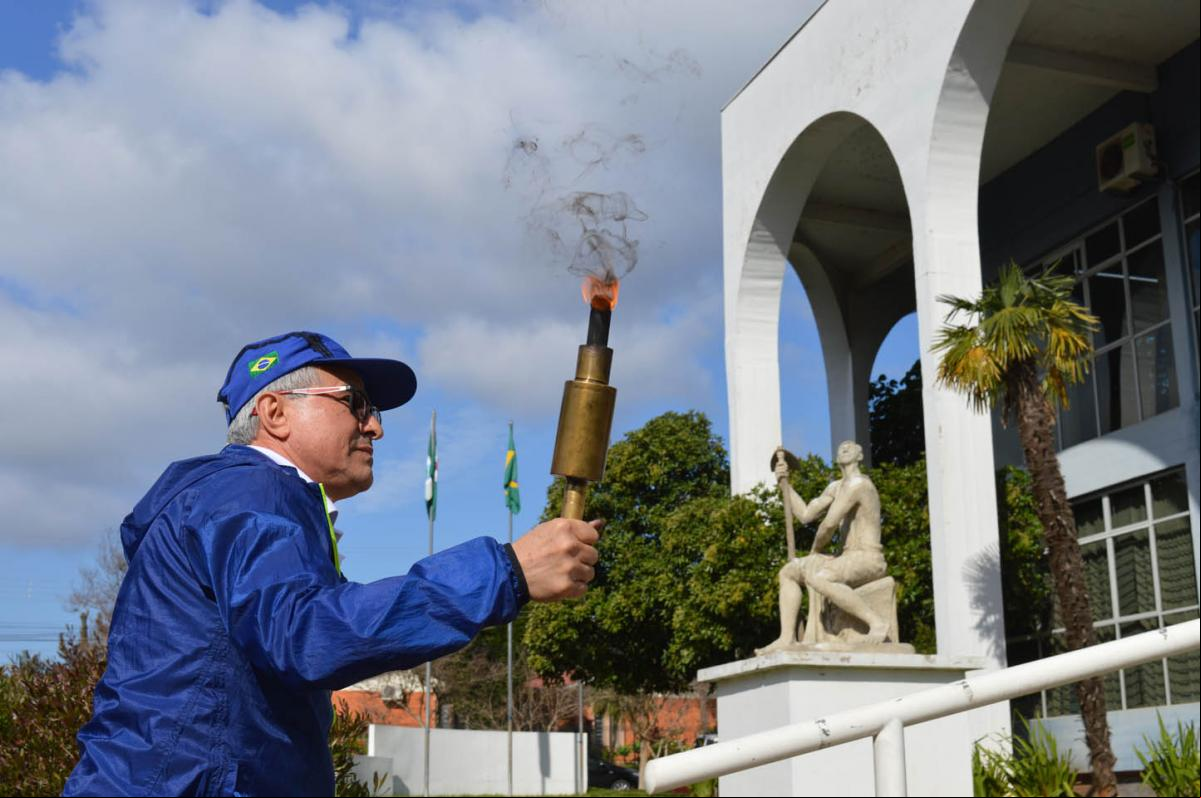 Símbolo pátrio ficará guardado no Corpo de Bombeiros até 1º de setembro Símbolo pátrio ficará guardado no Corpo de Bombeiros até 1º de setembro
