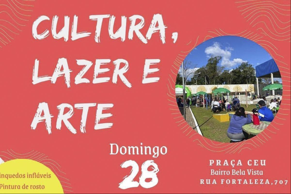 Programação acontece das 14h às 17h Programação acontece das 14h às 17h