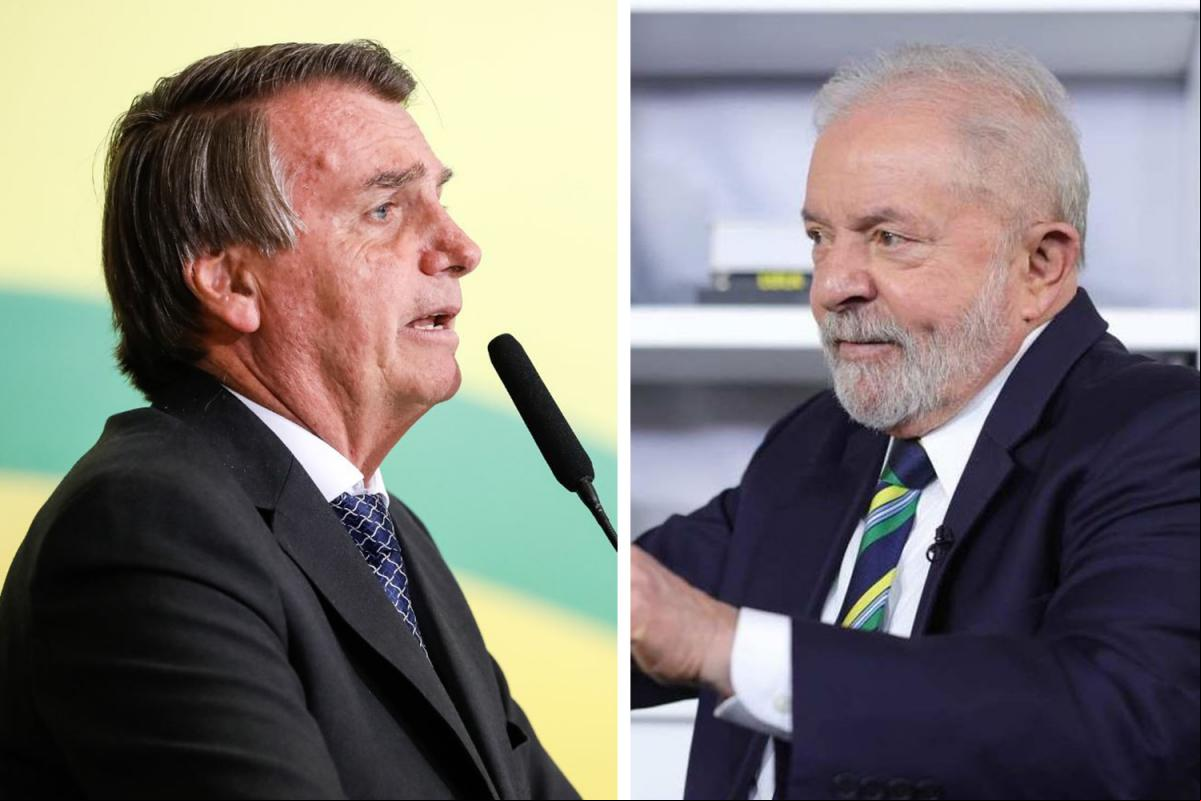 Bolsonaro e Lula polarizam as atenções até o momento Bolsonaro e Lula polarizam as atenções até o momento