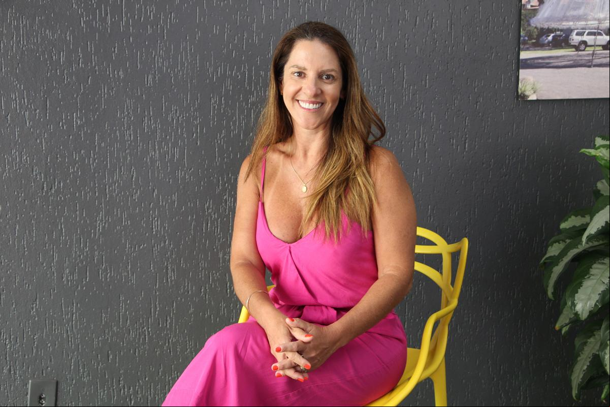 Ela esteve no JDI nesta quarta-feira Ela esteve no JDI nesta quarta-feira