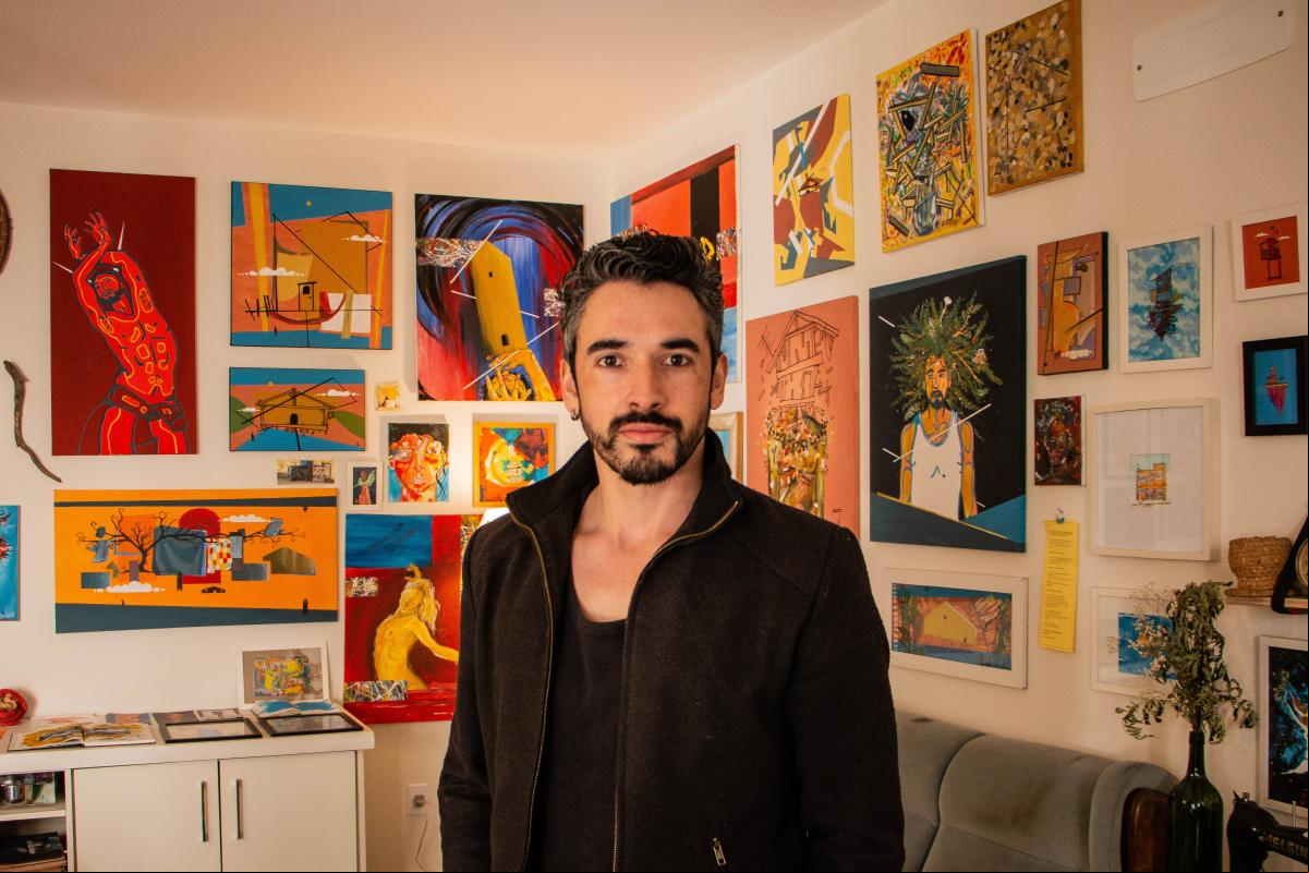 Artista Vergílio Lopes (Foto: Divulgação) Artista Vergílio Lopes (Foto: Divulgação)
