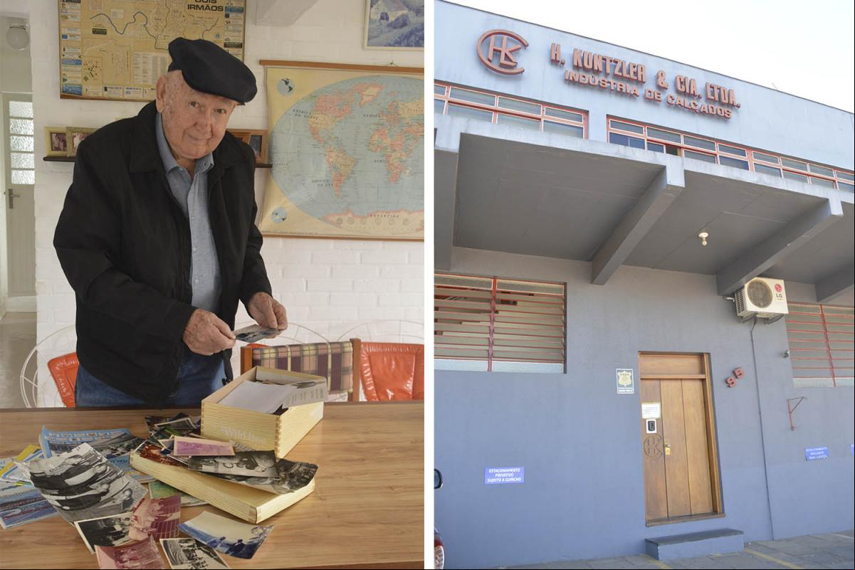Fundador guarda fotos que ajudam a contar a história da H. Kuntzler Fundador guarda fotos que ajudam a contar a história da H. Kuntzler