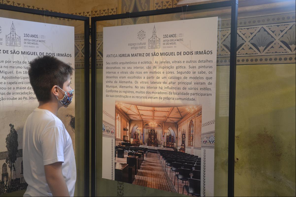 Durante a semana, espaço recebeu a visita de alunos Durante a semana, espaço recebeu a visita de alunos