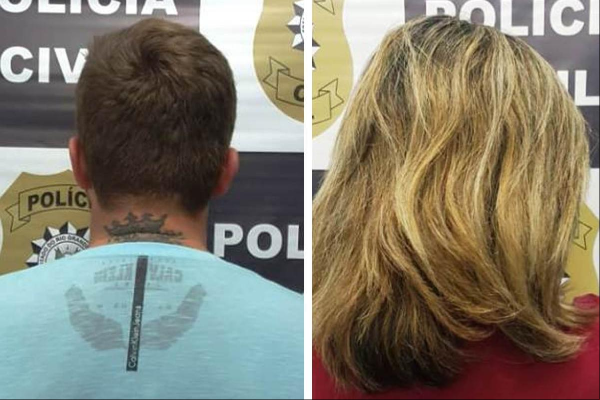 Imagens divulgadas pela Polícia Civil Imagens divulgadas pela Polícia Civil