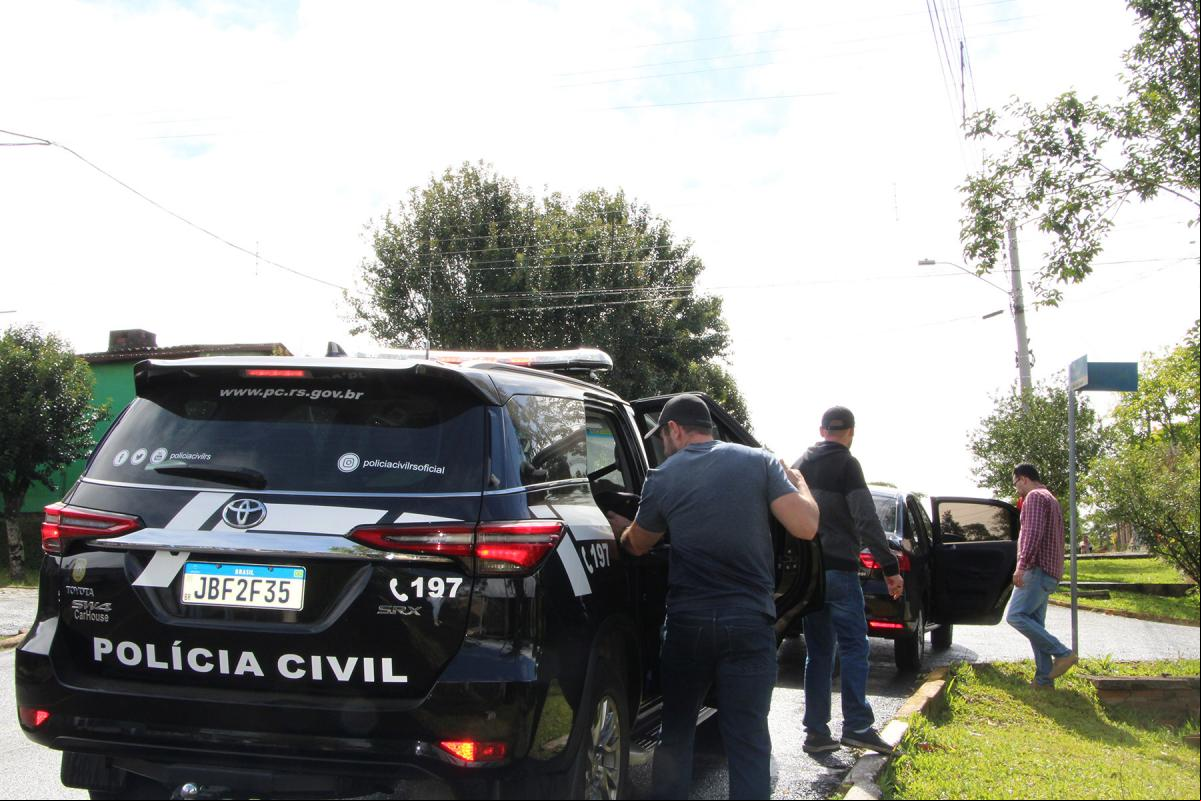 Prisão ocorreu por volta das 9h, no Loteamento Picada 48 Prisão ocorreu por volta das 9h, no Loteamento Picada 48