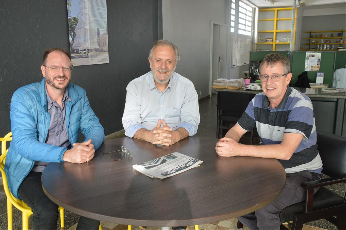 Paulo Brachtvogel, Miguel Rossetto e Maurício Klein Paulo Brachtvogel, Miguel Rossetto e Maurício Klein