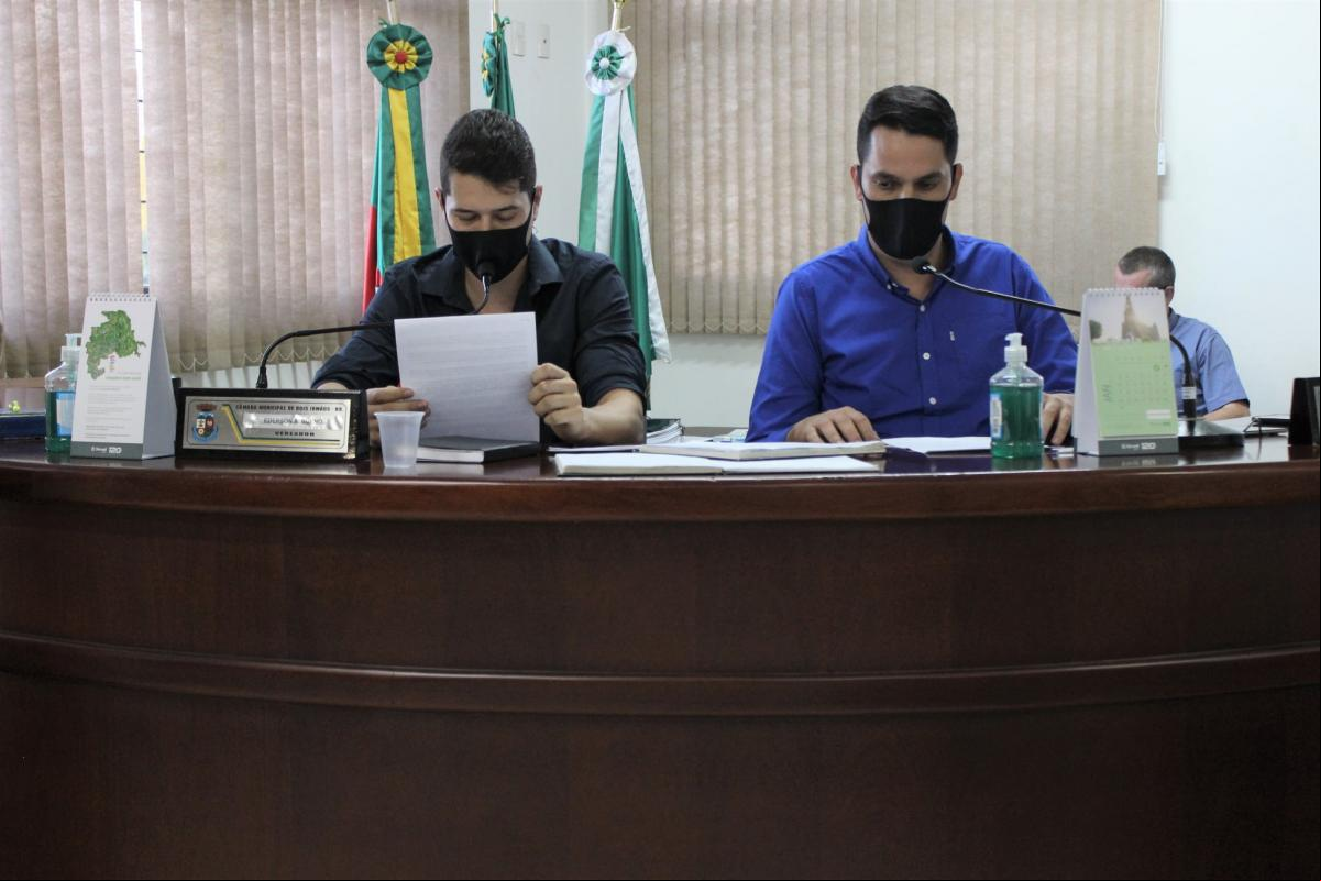 Ederson Bueno e Ramon Arnold (Foto: Divulgação / Câmara) Ederson Bueno e Ramon Arnold (Foto: Divulgação / Câmara)