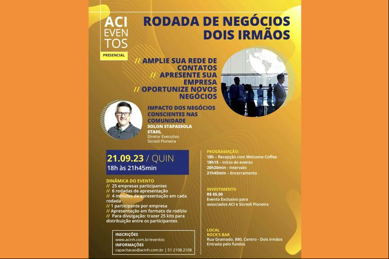 Evento acontece na quinta-feira