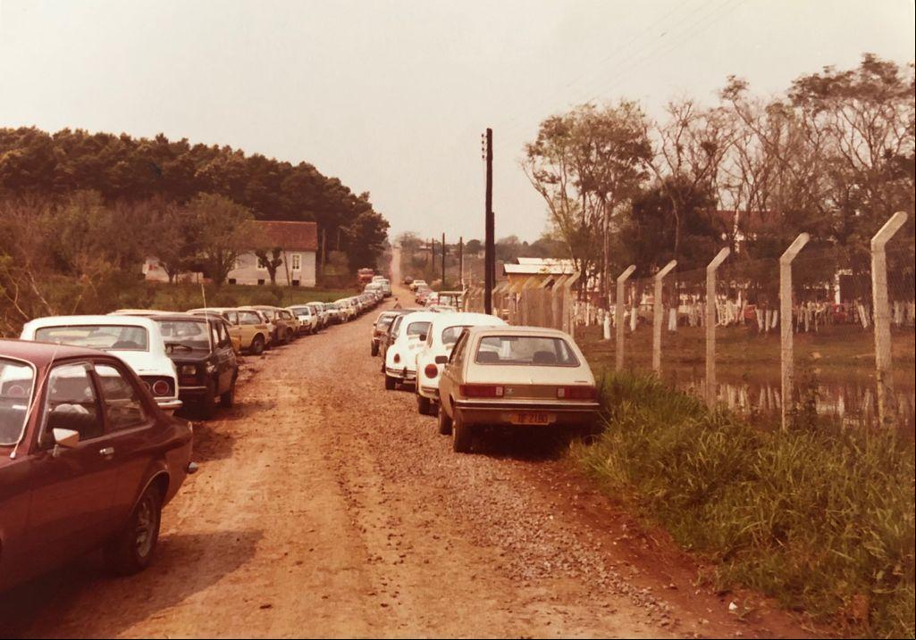 Av. João Klauck, onde existia uma filial da fábrica, era estrada de chão batido