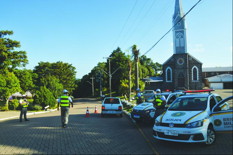 Na sexta-feira (3), abordagens ocorreram em São José do Herval