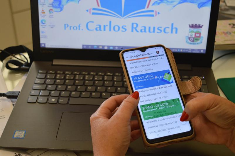 Com aparelhos, alunos poderão ar as atividades sem sair de casa