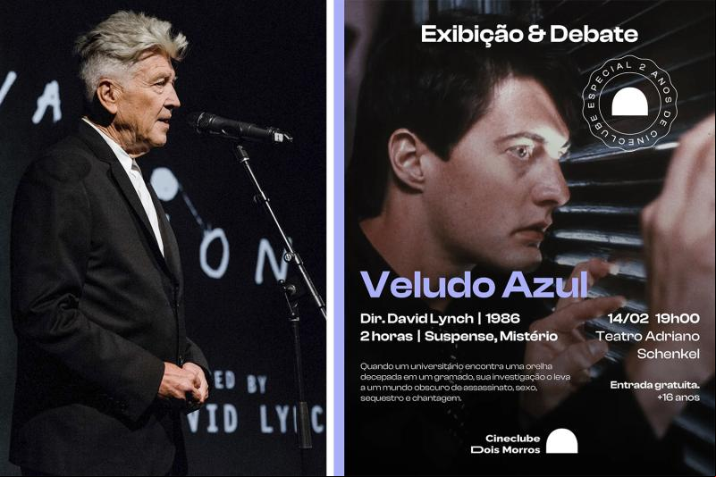 David Lynch (Foto: Facebook) / Cartaz do filme (Divulgação)