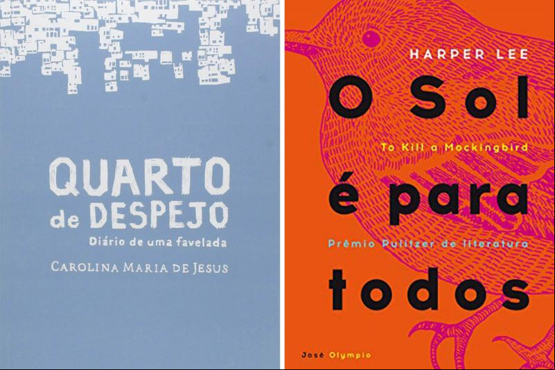 “Quarto de despejo” e “O sol é para todos” estão entre as obras escolhidas