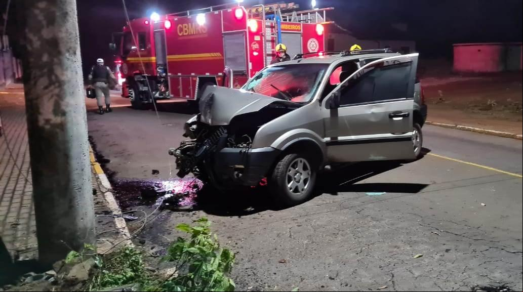 Colisão aconteceu na madrugada de 30 de maio