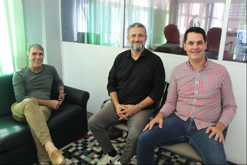 No JDI: Alan Caldas, deputado Issur e Ramon Arnold