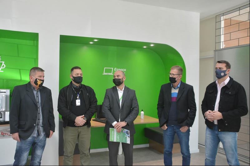 Ademir Berlitz, Edson Maicá Severo, Marcelo Zanotieli, Elony Nyland e Jerri Meneghetti