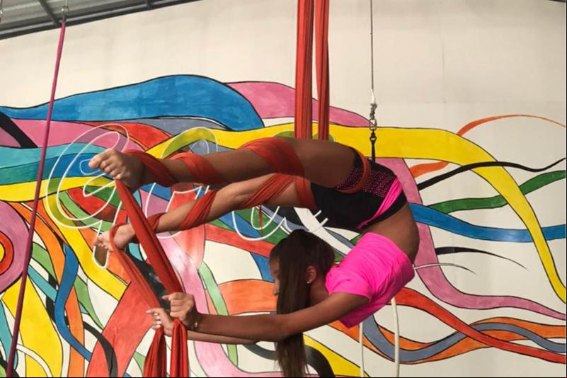 Goa Dança Aérea é uma das atrações da live 
