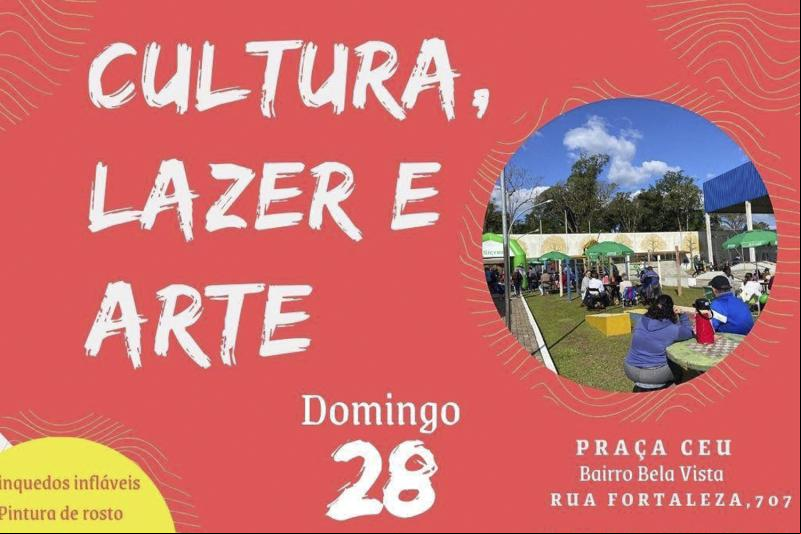 Programação acontece das 14h às 17h