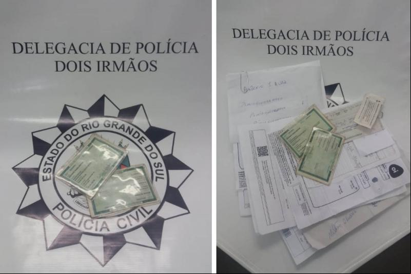 Documentos contavam com fotos de um dos acusados, mas com dados de terceiros