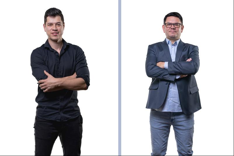 Vereador mais votado em 2024, Ederson (E) dará lugar ao suplente Ricardo (D) na Câmara