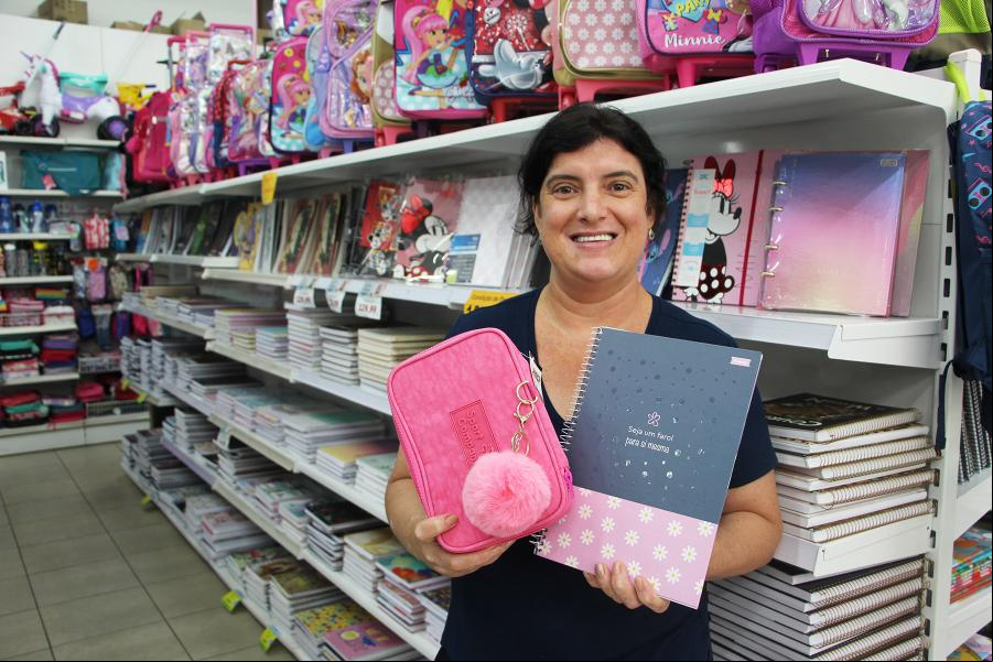 Eliana diz que a procura por material aumentou significativamente nos últimos dias 