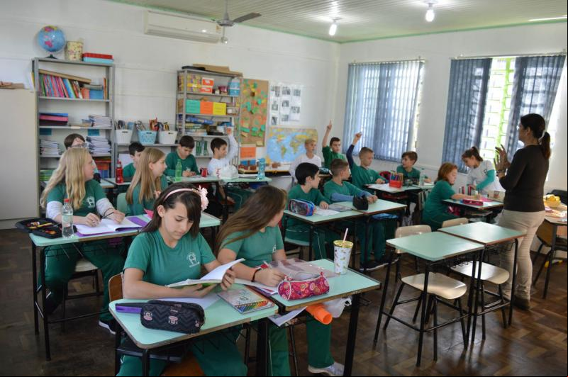 São 238 alunos da educação infantil ao 9º ano do ensino fundamental