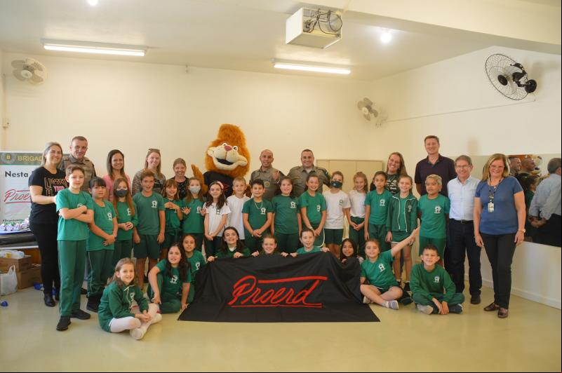 Alunos do 3º ano da Albano Hansen foram prestigiados com a aula inaugural