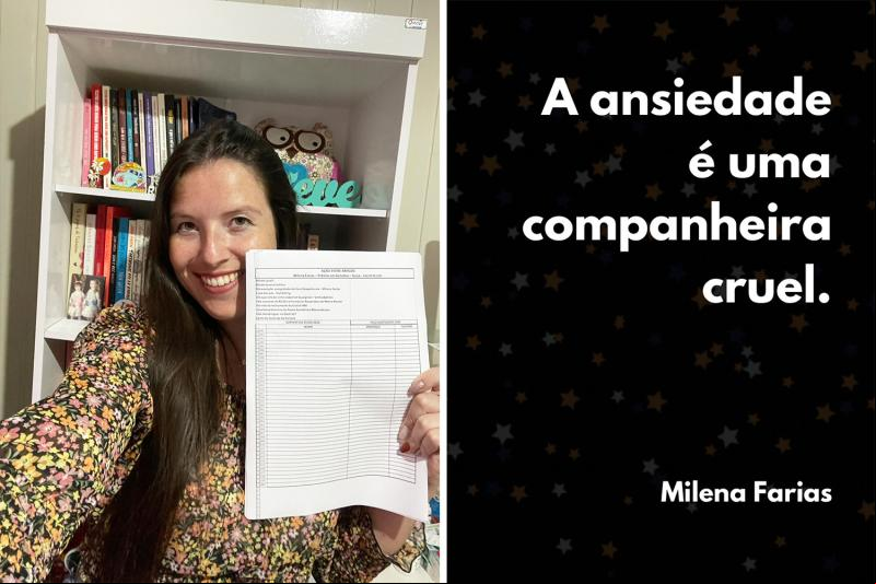 Milena lançou uma Ação entre Amigos para arrecadar mais recursos