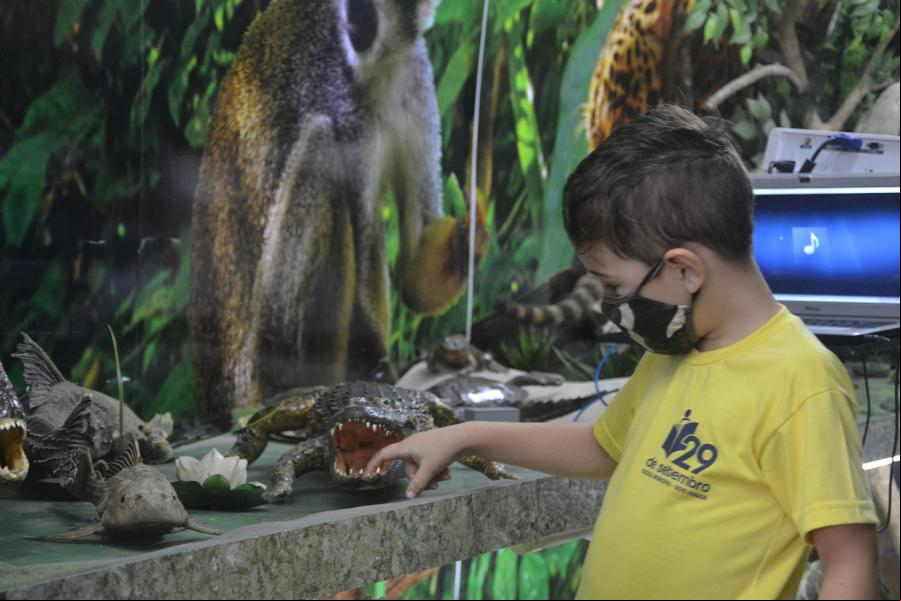 Garotada adorou a experiência