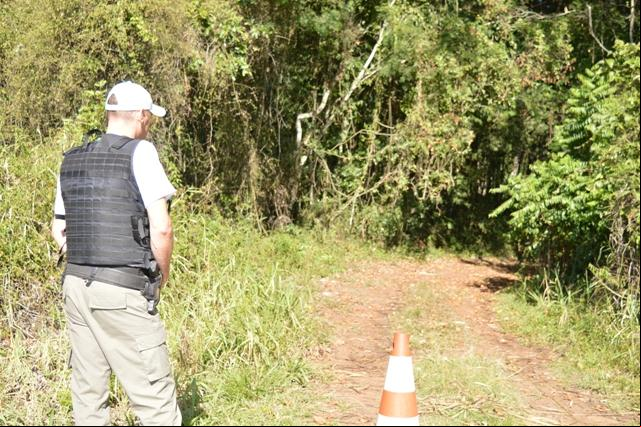 Local é isolado pela BM de Morro Reuter