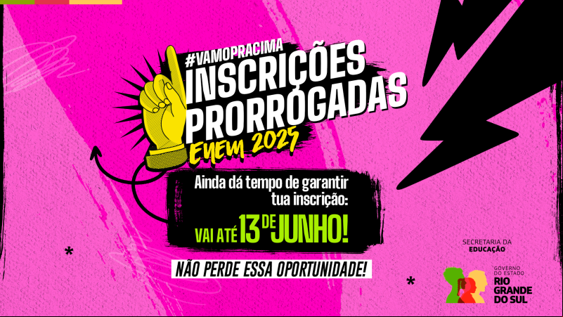 Inscrições para o Enem 2025 são prorrogadas até sexta-feira