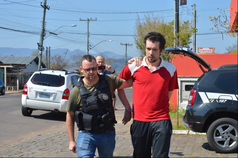 Gabriel Schunk foi encaminhado para a DPPA