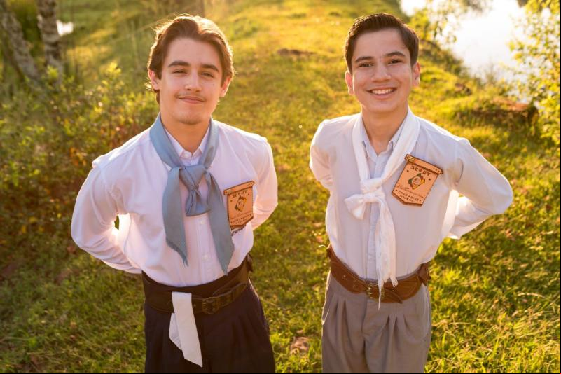 Matheus Machado Portelinha e Lorenzo Glier Loehder vão concorrer ao Estadual (Foto: Donavan Martins Fotografia)