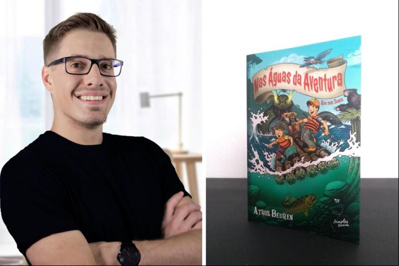 Obra de Athos Beuren leva crianças e adolescentes a aprenderem se divertindo