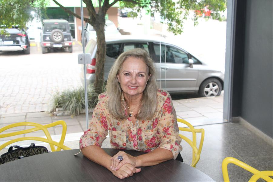 Maria Lorena Klauck, presidente do coral