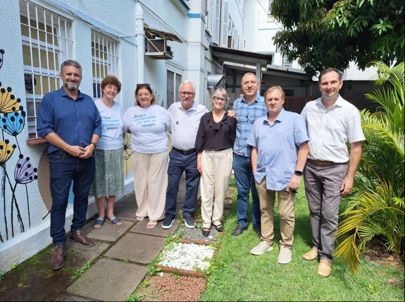 Issur, Eliana, Neusa, Pedro, Mareli, Tavares, Betinho e Airton (Fotos: Divulgação / PMDI)