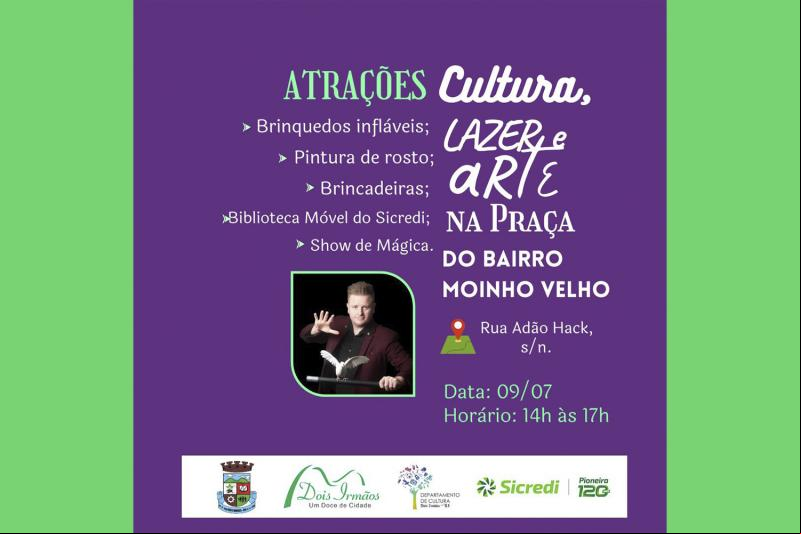 Será das 14h às 17h