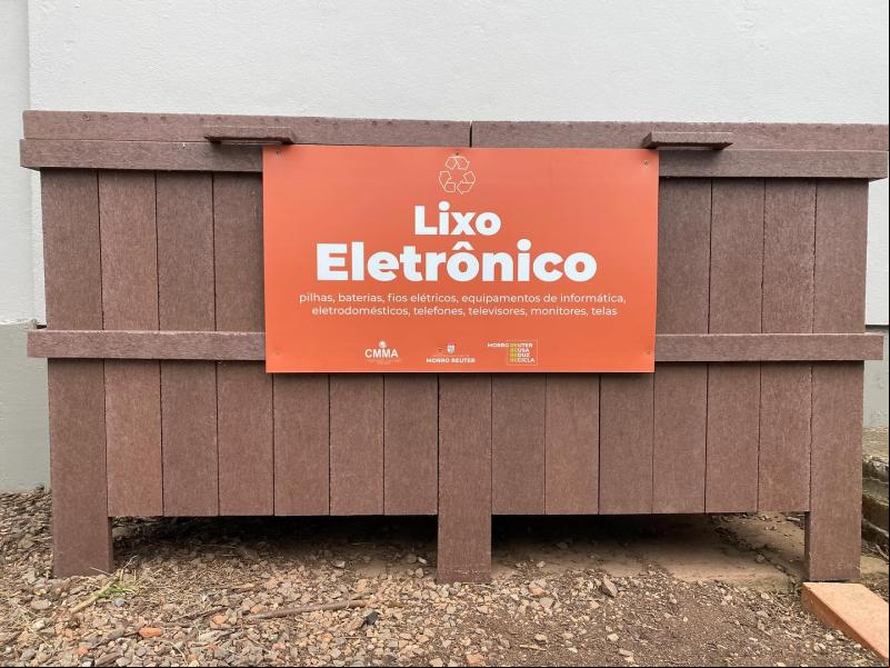Morro Reuter conta com três pontos para coleta de resíduos eletrônicos