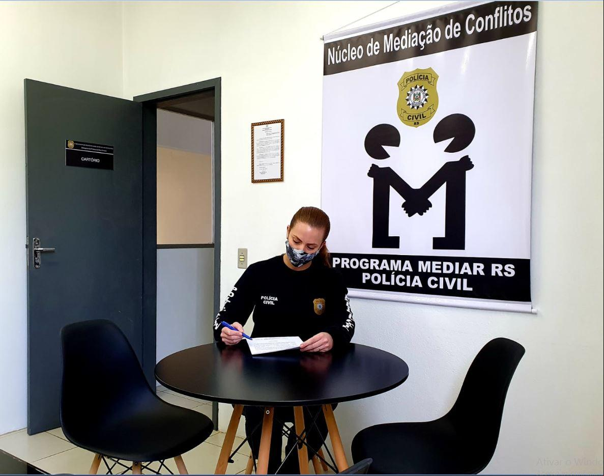 Atualmente, quatro servidores da Delegacia de Dois Irmãos estão habilitados a atuar como mediadores 