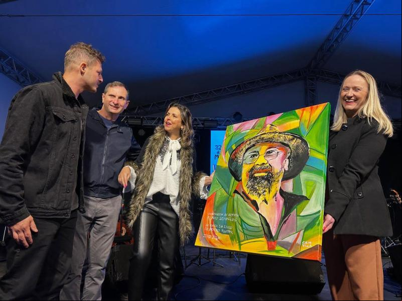 Abertura teve homenagem a Flávio Scholles (Foto: Divulgação / PMMR)