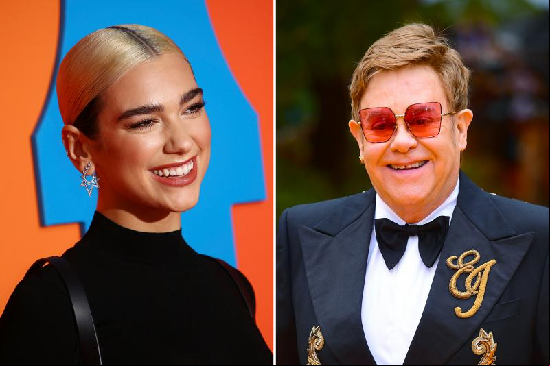 Dua Lipa e Elton John