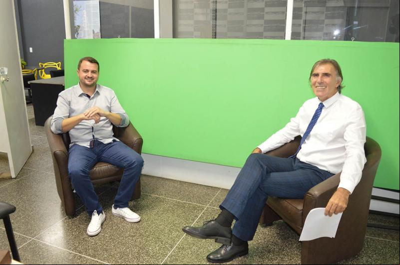 Jerri foi entrevistado por Alan Caldas no programa Fim de Tarde 