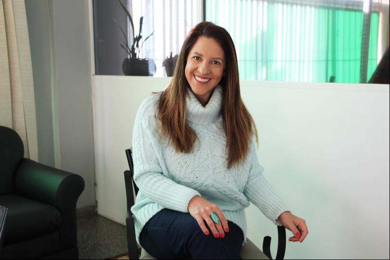Elisandra Bremm, do Departamento de Cultura