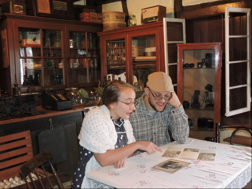 Personagens Miguel e Maria acompanharão os visitantes neste domingo