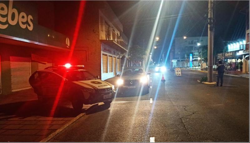 Ações intensificadas na área central de Dois Irmãos (Foto: BM)