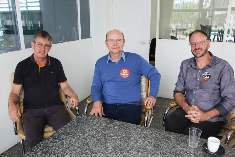 No JDI: Maurício, Bohn Gass e Paulo