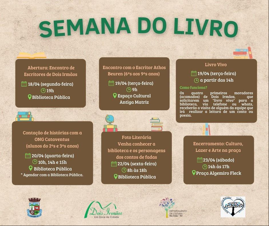 Confira a programação
