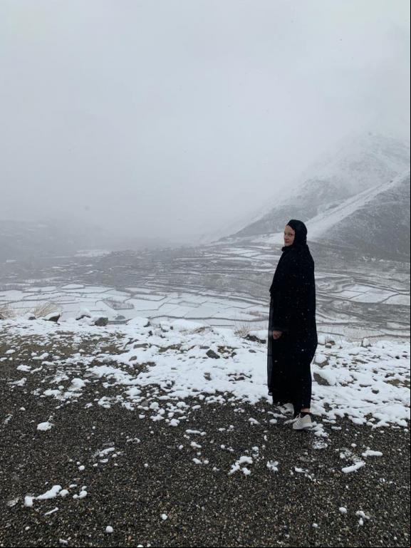 Tayline em mais um registro em Panjshir, Parvan